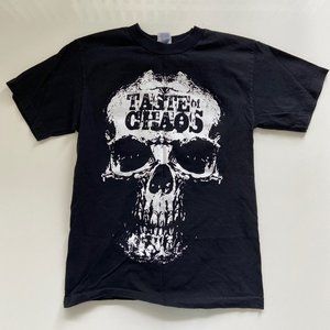 2007 Taste Of Chaos Tour T-Shirt Mens Small The Used 30 Seconds To Mars Rock Tee